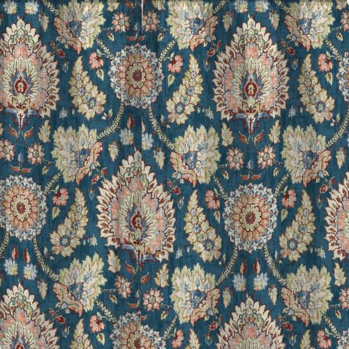  WAVERLY Waverly 15390052084FLX Clifton Hall 52-Inch by 84-Inch Floral Single Window Curtain Panel, Flax