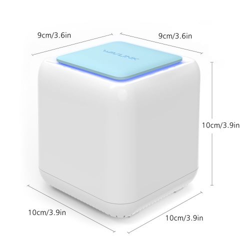  WAVLINK Wavlink Halo Whole Home Mesh WiFi System  Simple setup, Wireless router replacement, no WiFi dead zones, Up to 5000 sqft, 2pk (WN535K2)