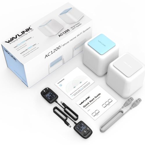  WAVLINK Wavlink Halo Whole Home Mesh WiFi System  Simple setup, Wireless router replacement, no WiFi dead zones, Up to 5000 sqft, 2pk (WN535K2)