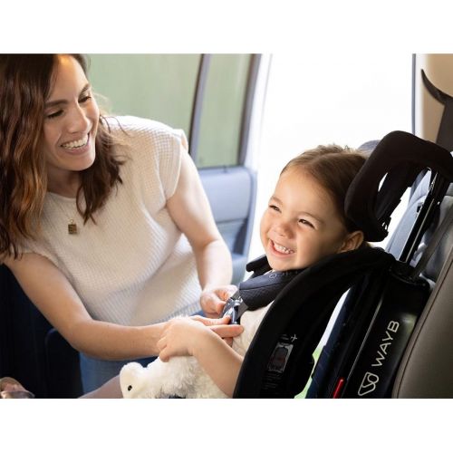  WAYB Pico Travel Car Seat with Carrying Bag - Lightweight, Portable, Foldable - Perfect for Airplanes, Rideshares, and Road Trips - Forward Facing for Kids 22-50 lbs. and 30-45”