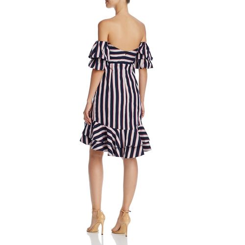  WAYF Korbin Striped Off-the-Shoulder Dress - 100% Exclusive