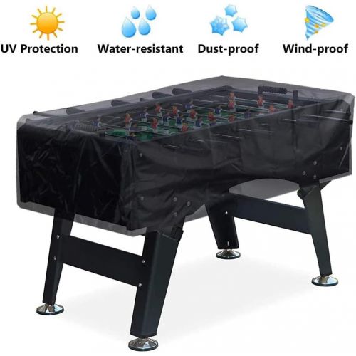  WB WEIRDBEAST Foosball Table Cover Soccer Table Cover Protection Waterproof Outdoor/Indoor UV Resistant-64x45x19 inches (LxWxH)