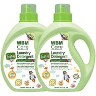 WBM LLC 8615-2PK 3X Concentrated Liquid, Plant Based, 35.2 Oz, Active Baby Laundry Detergent