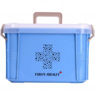 WCJ Simple Household Medicine Box First Aid Small Medicine Box Family Medical Box Medicine Storage Box Portable Portable Children Medicine Box (Size : L)