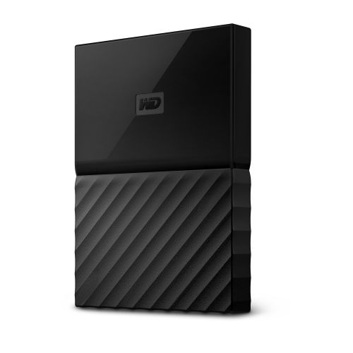  WD 1TB My Passport Portable External Hard Drive, Black - WDBYFT0010BBK-WESN