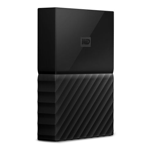  WD 4TB My Passport Portable External Hard Drive, Black - WDBYFT0040BBK-WESN