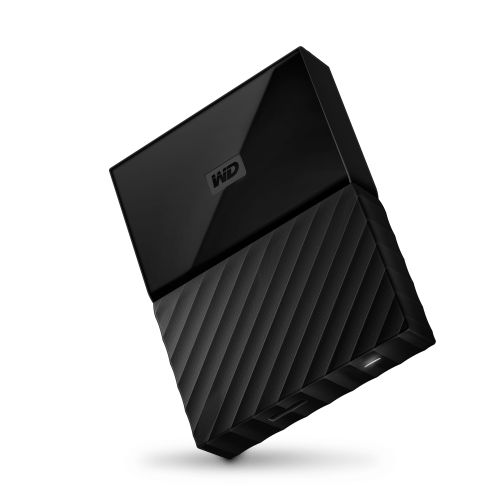  WD 4TB My Passport Portable External Hard Drive, Black - WDBYFT0040BBK-WESN