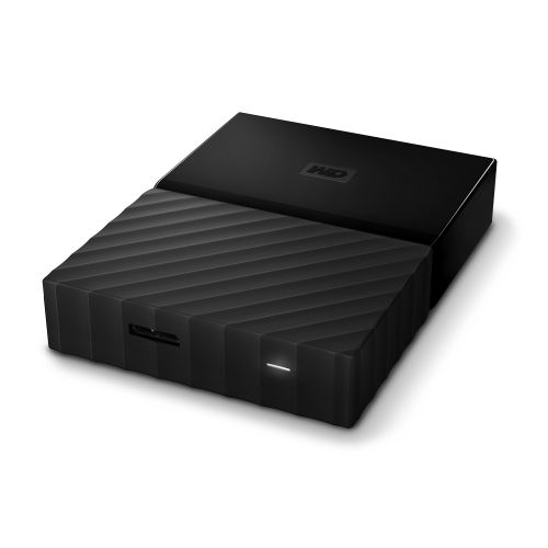  WD 4TB My Passport Portable External Hard Drive, Black - WDBYFT0040BBK-WESN