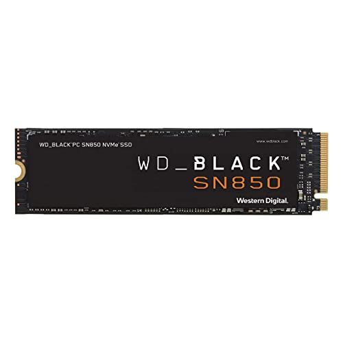  [무료배송]WD_BLACK 1TB SN850 NVMe Internal Gaming SSD Solid State Drive - Gen4 PCIe, M.2 2280, 3D NAND, Up to 7,000 MB/s - WDS100T1X0E