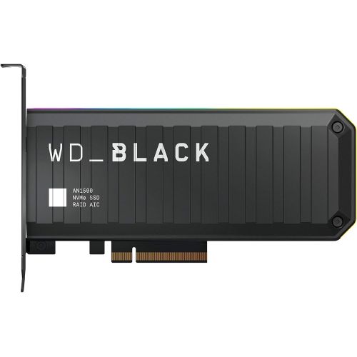  WD_BLACK 1TB AN1500 NVMe Internal Gaming Solid State Drive SSD Add-In-Card - Gen3 PCIe, Up to 6500 MB/s - WDS100T1X0L