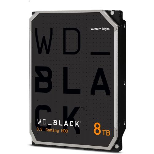  WD_BLACK Western Digital 8TB WD Black Performance Internal Hard Drive HDD - 7200 RPM, SATA 6 Gb/s, 256 MB Cache, 3.5 - WD8001FZBX