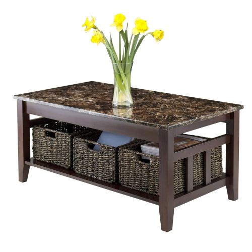  WE Winsome Wood 76337 Zoey Occasional Table, Chocolate