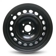 WE 8055 Road Ready Car Wheel For 2005-2011 Chevrolet HHR 2004-2008 Chevrolet Malibu 16 Inch 5 Lug Black Steel Rim Fits R16 Tire - Exact OEM Replacement - Full-Size Spare