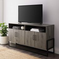 WE Furniture AZ58ASPDW TV Stand 58