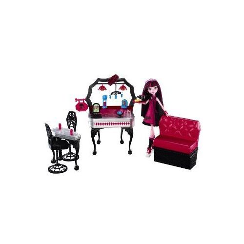  WE-R-KIDS Game / Play Monster High Die-Ner and Draculaura Playset and Doll, monster, high, characters, monster Toy / Child / Kid