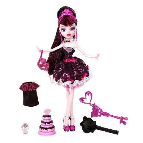  WE-R-KIDS Game / Play Monster High Sweet 1600 Draculaura Doll. Figure, Decoration, Statue, Ghouls, Collectible Toy / Child / Kid