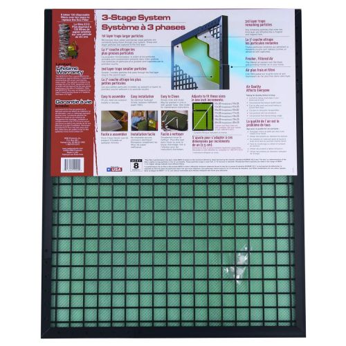  WEB Eco Filter Plus Adjustable Air Filter 14x20x1 up to 20x25x1