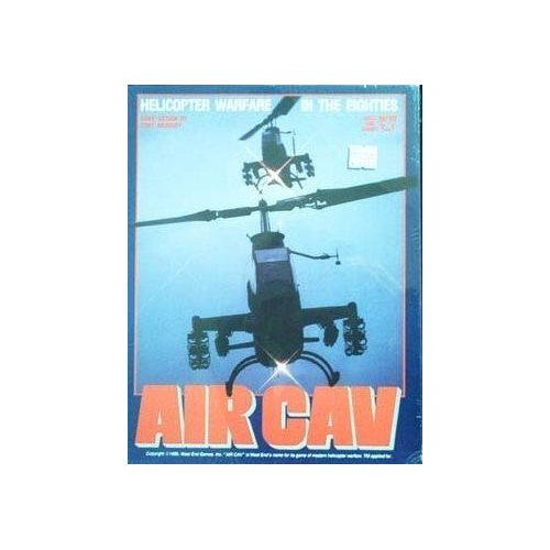  WEG West End Games AIR CAV Helicopter Warfare in the Eighties Bookshelf Type Boardgame - #10020 West End Games