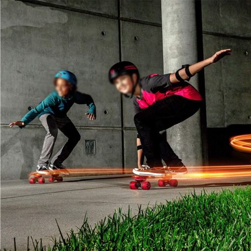  WEI KANG Kinder Skateboard Einzigen Rocker Kleine Fisch Platte Vier Rad Licht Anfanger Erwachsenen Mannlichen Und Weiblichen Jugendlichen