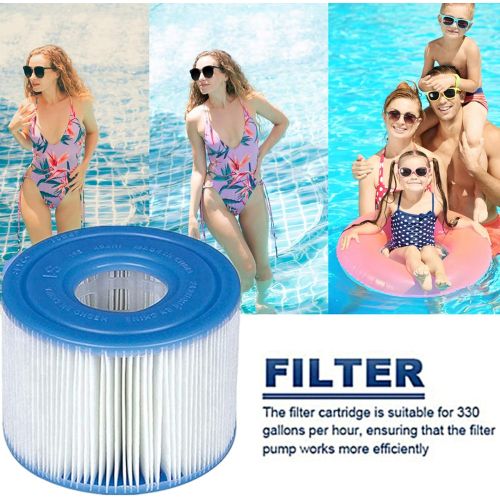  WEIMOU for intex S1 Pool Replacement Filter, Swimming Pool Filter Cartridge, for PureSpa Type S1, 29001E, 11692 Spa Filter (8PCS)