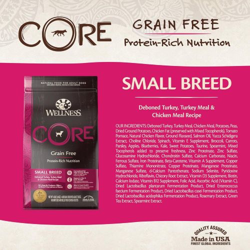  WELLNESS CORE Wellness Core Natural Grain Free Dry Dog Food Small Breed