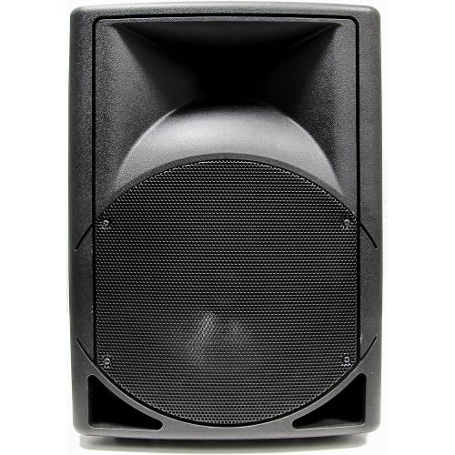  WELTRON Weltron OutdoorIndoor Weatherproof 70V Speaker, Set of 1, Black (WS-PRO100)