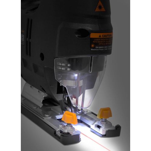  WEN 33606 6.6-Amp Variable Speed Orbital Jig Saw with Laser and LED Light