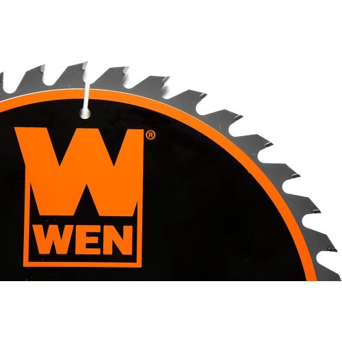  WEN BL1040 10-Inch 40-Tooth Carbide-Tipped Professional Woodworking Saw Blade for Miter Saws and Table Saws