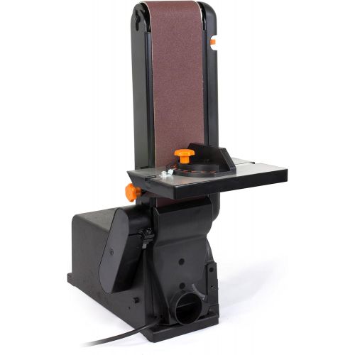  WEN 4.3-Amp 4 x 36 in. Belt and 6 in. Disc Sander with Cast Iron Base