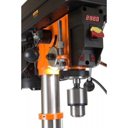  [아마존베스트]WEN 4214 12-Inch Variable Speed Drill Press,Orange