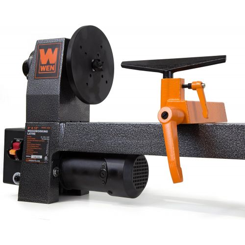  [아마존베스트]WEN 3421 3.2-Amp 8 by 12 Variable Speed Mini Benchtop Wood Lathe