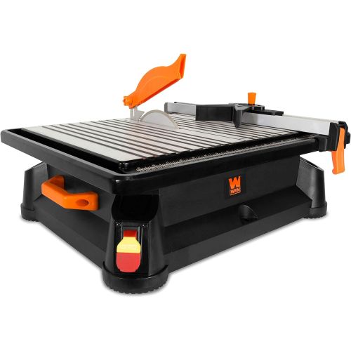  WEN 71707 6.5A 7-Inch Portable Wet Tile Saw with Fence and Miter Gauge