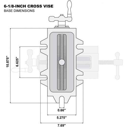  WEN 415CV 5-18-Inch Compound Cross Slide Industrial Strength Benchtop Vise