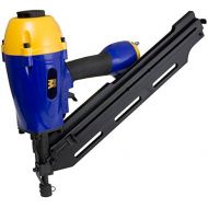 WEN 61798 Pneumatic Clipped Head Framing Nailer, 34°