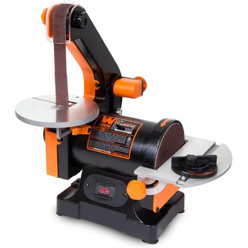  WEN 6515 1 in. x 30 in. Belt Sander with 5 in. Sanding Disc