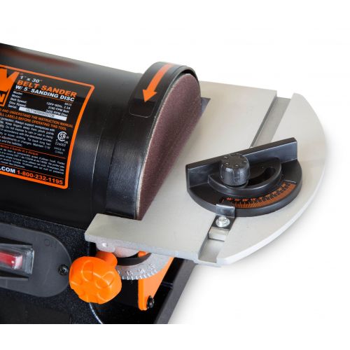  WEN Products WEN 1 x 30 Belt Sander with 5 Sanding Disc