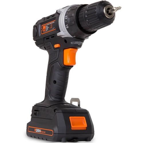  WEN Products WEN 20-Volt MAX Lithium-Ion Cordless DrillDriver with Bits and Carrying Bag