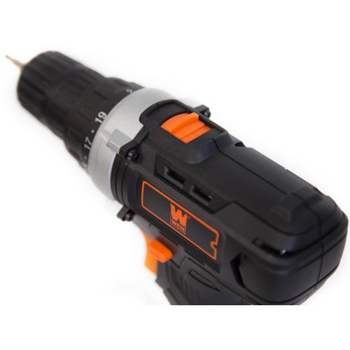  WEN Products WEN 20-Volt MAX Lithium-Ion Cordless DrillDriver with Bits and Carrying Bag