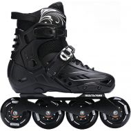 WENJUN Boys Adjustable Fitness Inline Skate, Youth Performance Inline Skates for Outdoor Men and Women,Professional In line Skating for Adult Roller Shoes for Indoor