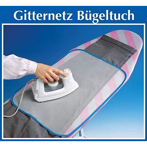  Wenko WENKO 1097843100 Gitternetz-Buegeltuch - fuer empfindliche Stoffe, Kunststoff - Polyester, Transparent