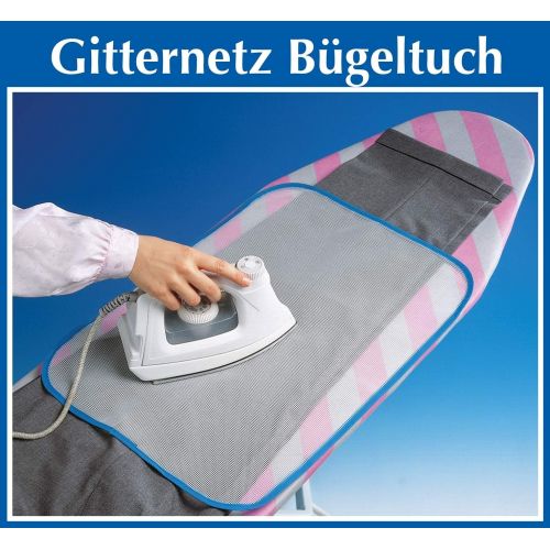  Wenko WENKO 1097843100 Gitternetz-Buegeltuch - fuer empfindliche Stoffe, Kunststoff - Polyester, Transparent