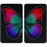 [아마존베스트]Wenko Hob Cover Butterfly (Set of 2, Suitable for all Hob types