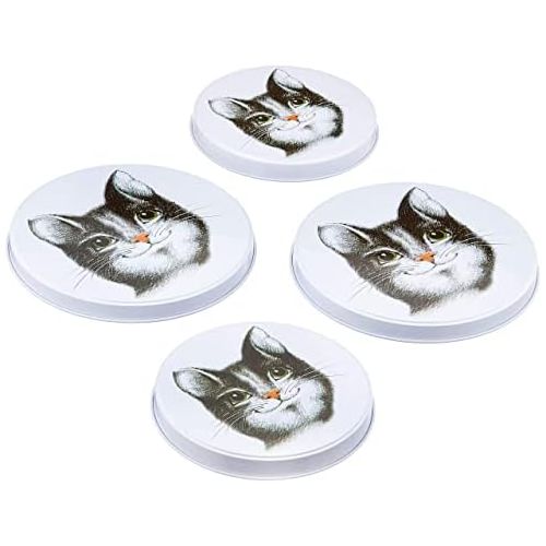  [아마존베스트]WENKO Felix Hob Covers Set of 4