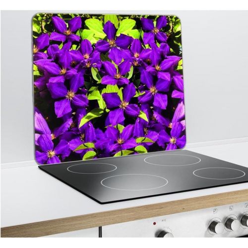  [아마존베스트]WENKO Clematis 2712963500 Multi Plate for Glass Ceramic Hobs 56 x 0.5 x 50 cm Tempered Glass