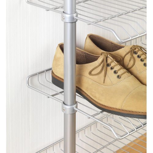  WENKO Appolon Adjustable Organization Telescopic Clothes Rack System