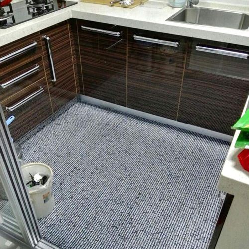  WENZHE-Carpet WENZHE Kitchen Mat Carpet Rugs Can Be Cut Non-slip Strip Home Bathroom Foot Pad, Thickness 6mm, Size Customizable Floor Mats Set (Color : Diamond, Size : 1.3x2m)