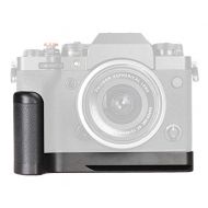 WEPOTO XT4 Hand Grip Quick Release Plate L Bracket Compatible with Fujifilm X-T4 Camera -Aluminium Leather (GP-XT4-C)