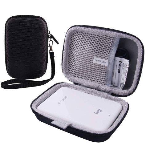  Hard EVA Travel Case for Canon Ivy Mobile Mini Photo Printer by WERJIA (Black)