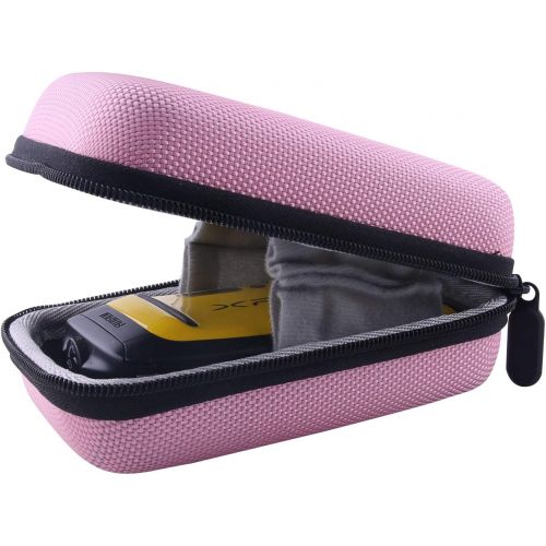  WERJIA Hard EVA Travel Case for Fujifilm FinePix XP120/130/140/80/90 Digital Camera Case (Carrying Case（Pink）)