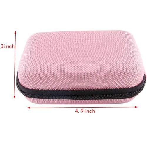  WERJIA Hard EVA Travel Case for Nikon Coolpix W150/W100 Digital Camera (Large, Pink)